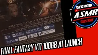 Final Fantasy V11 Remake 100GB At Launch + Physical Deluxe Edition Details