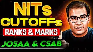 🎯 JoSAA 2025 | ALL NIT Cut Offs | ✅ Rank vs Marks | 🚨 HS & OS Quota Explained | Vinay Shur Sir