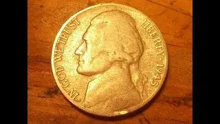 #1945 WAR NICKEL  | Improper Alloy Mix |  4.7-8 grams P over D Error