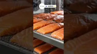 How Smoked Salmon Is Made (Curing + Smokehouse to Paper-Thin Slices) #howitsmade