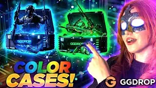 GGDROP COLOR CASES CASE OPENING !! ?! | GGDROP PROMO CODE 2025 | GGDROP CASE OPENING |