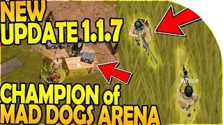 NEW UPDATE 1.1.7 - CHAMPION of MAD DOGS ARENA BATTLE ROYALE - Last Day on Earth Jurassic Survival