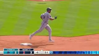 Dane Myers' 6th home run of the 2025 season is a game-tying shot
