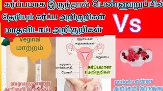 கர்ப்ப அறிகுறிகள் Vs மாதவிடாய் அறிகுறிகள் in tamil@HappylifewithTheresa