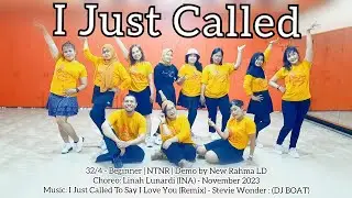I just Called Line Dance | Beginner | @linahlunardi6494 (INA)