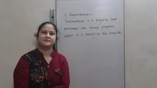 preprocessor in c language|part 1|akanksha computer classes