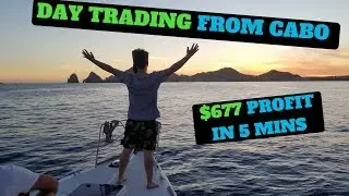 How I made $670 While Traveling | Penny Stocks For Beginners 2018