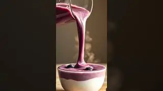 5-Min Berry Smoothie Bowl Magic! 🫐 #QuickChef