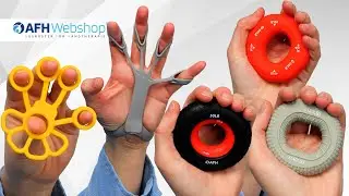 AFH Hand- & Fingertrainer &ndash; Die besten Trainingsger&auml;te f&uuml;r Griffkraft & Fingerfertigkeit!