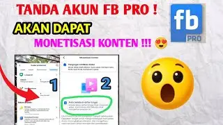 TANDA FB PRO AKAN DAPAT MONETISASI KONTEN ! ANDA BERADA DI DAFTAR TUNGGU
