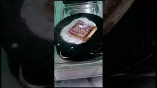 Have you tried the milk bread honey toast!! it's delicious | #shorts #sweet