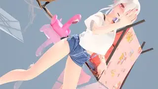 【Vocaloid MMD／4K／60FPS】Yowane Haku x Luo Tianyi【THE GIRLS】