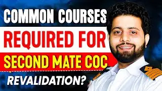 What are the common courses required for Second Mate COC revalidation??
