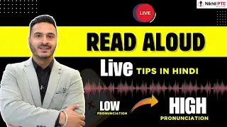LIVE TEST - READ ALOUD TIPS AND TRICKS IN HINDI WITH FULL EXPLANATION || PTE BY NIKHIL || #nikhilpte