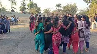New 2025 in tharvatha model diwali dance in cute girl adivasi navratri