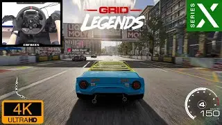 GRID Legends - Lancia Stratos Xbox Series X | Logitech G923 Steering Wheel Gameplay 4K