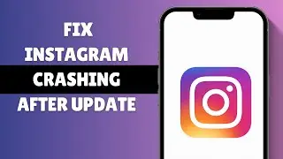 How to Fix Instagram Crashing After Update