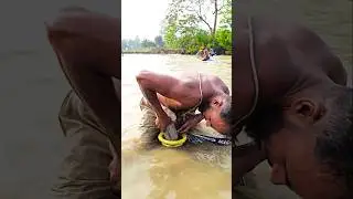 Wow! Amazing Polo Fishing Videos ! Best Big Fish Catching🐟Primitive fishing #fish #shorts #india