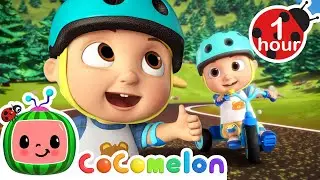 JJ's Magical Trike Riding Adventure 🚲 | CoComelon 🍉 | 🔤 Subtitled Sing Along Songs 🔤