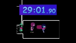 Deltarune Chapter 1 Any% First Run (in 29:01)