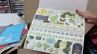 Бумага для скрапбукинга Paper Pack, кардсток, кружево, фоамиран с глиттером (обзор новинок)