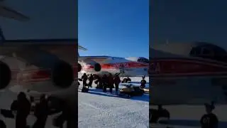 India&rsquo;s Historic First Direct Cargo Flight to Antarctica with Russian Il-76 #13million #india