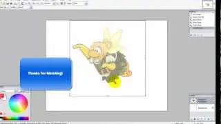 How to Fade Items and Penguins In Paint.net