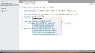 31. Recorrer array en JS con el ciclo for