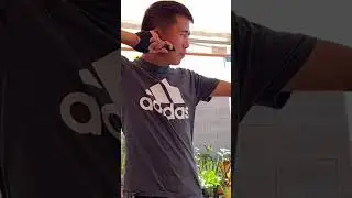 compound bow Miss shot. funny