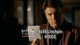 Castle 4x16 Linchpin - A Lead From Sophia  (HD/CC)