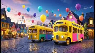 Benny Bus Magical City Ride | Fun City Adventure Song for Kids | Benny&rsquo;s Exciting City Tour