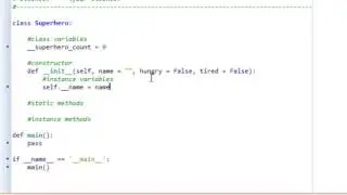 Python Programming:: Objects and Classes