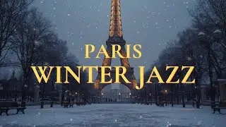 [Playlist] 2 Hours Gentle Paris Winter Jazz│Calm Snowy Ambience│2시간 부드러운 파리 겨울 재즈│잔잔한 눈 내리는 분위기
