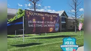 Louisville police memorial banner vandalized