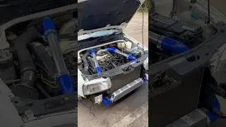 FMIC Install Golf 3 Cabriolet AAZ 1.9TD #aaz #idi #td #vwdiesel #golf3 #cabrio #turbodiesel#ukcars