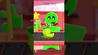 Geometry Dash 3d Green Food LVL Trick