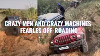 #ziddi log #ziddi machiney #thar rescuing #thar - Har kisi per off-roading ka pagalpan