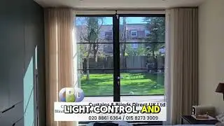 Wave‑Header Curtains & Shutters for Elegant Homes in Oxfordshire | Smart Window Style