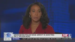 Man charged in shooting on Holden Road in Greensboro