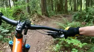 Grand Ridge Trail Mountain Bike Ride - Classic Seattle Area Ride [4K 60FPS UHD]