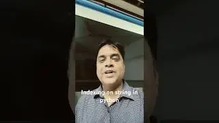 Indexing on string in Python | Python tutorial in Telugu