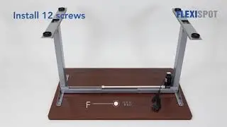 FlexiSpot Malaysia Value Height Adjustable Standing Desk EC1-Installation Guide