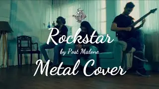 Rockstar by Post Malone ft. 21 Savage | Metal Cover | Byakoron | Official Metal Cover