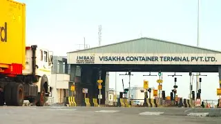 Visakha Container Terminal Where Every Container Tells a Story #creatingopportunities