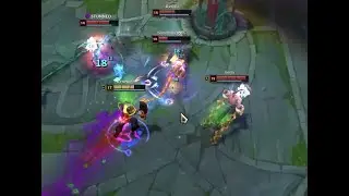 LoL- TeamFight Singed vs  Monster Pirate Top Full Game No Commentary