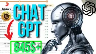🤖 CHATGPT BINARY BOT A.I 2023 🤑 | CHATGPT DERIV BOT | NO MARTINGALE | NO LOSS | HINDI