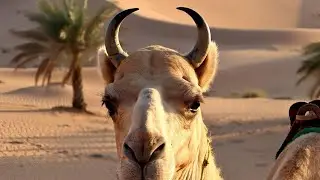 How to handle Bull camel in desert
