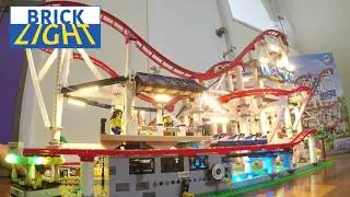 LEGO 10261 Roller Coaster with Brick Light