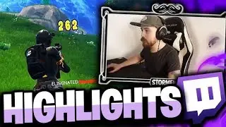 STORMEN STREAM HIGHLIGHTS  - Fortnite: Battle Royale!