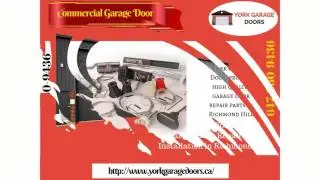Garage Door Repair Richmond Hill, Installation, Maintenance & Replacement Service
